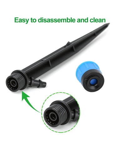 Yulaiyoen 18 cm stake supports precise plant placement.