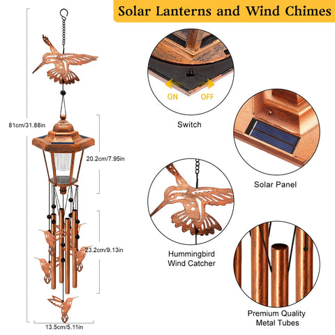 yulloyello bronze wind chime adds calming tones to garden evenings