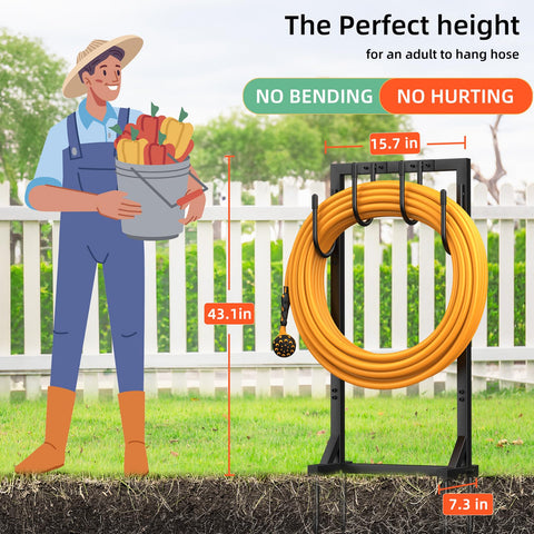 Heavy-duty steel with powder coating resists rust and weathering for lasting use.