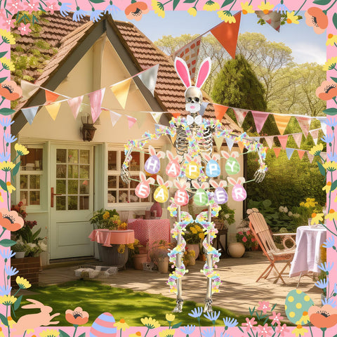Yuminefeety garland set provides versatile decorating options.