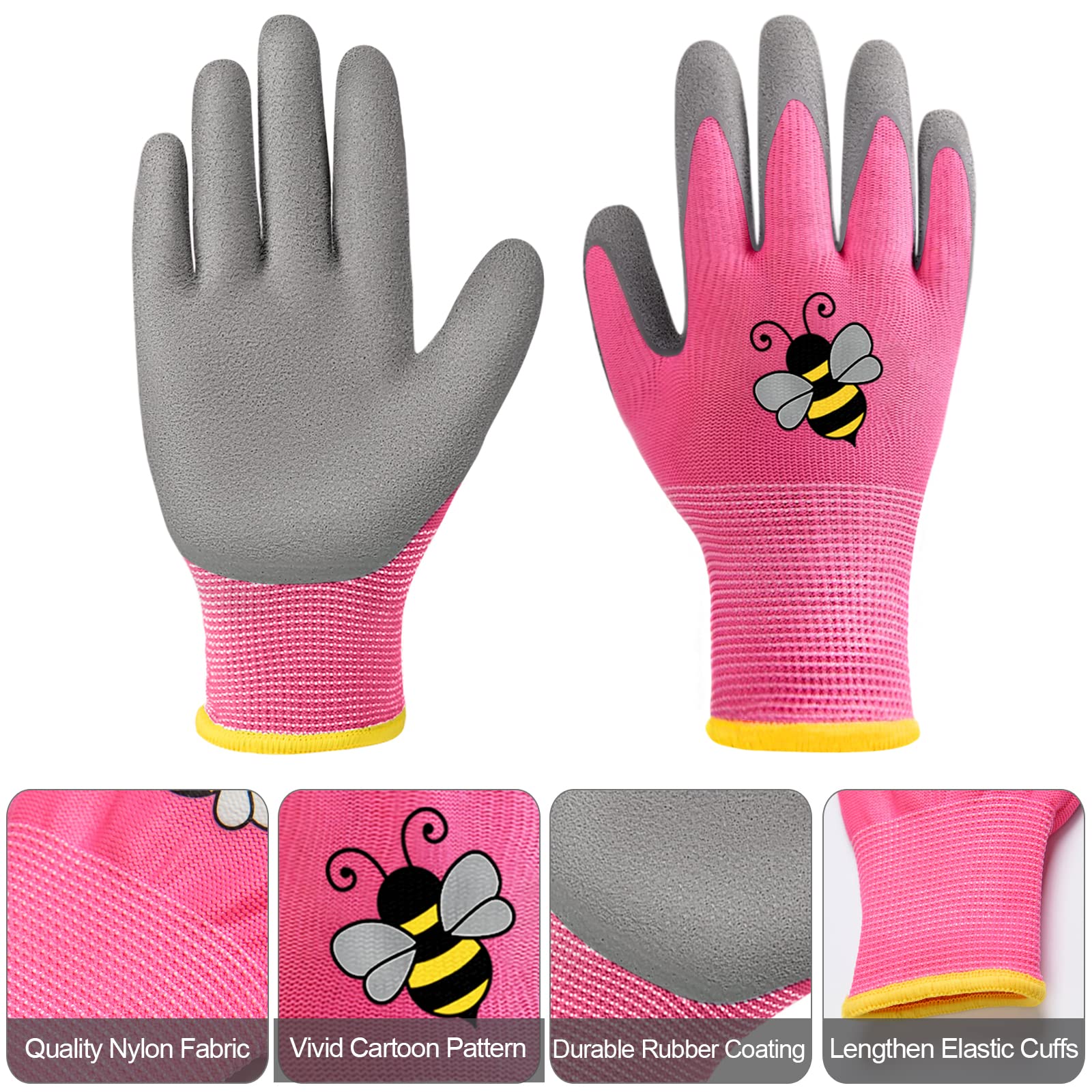 Yumoin foam-rubber-coated palms protect hands during outdoor tasks.