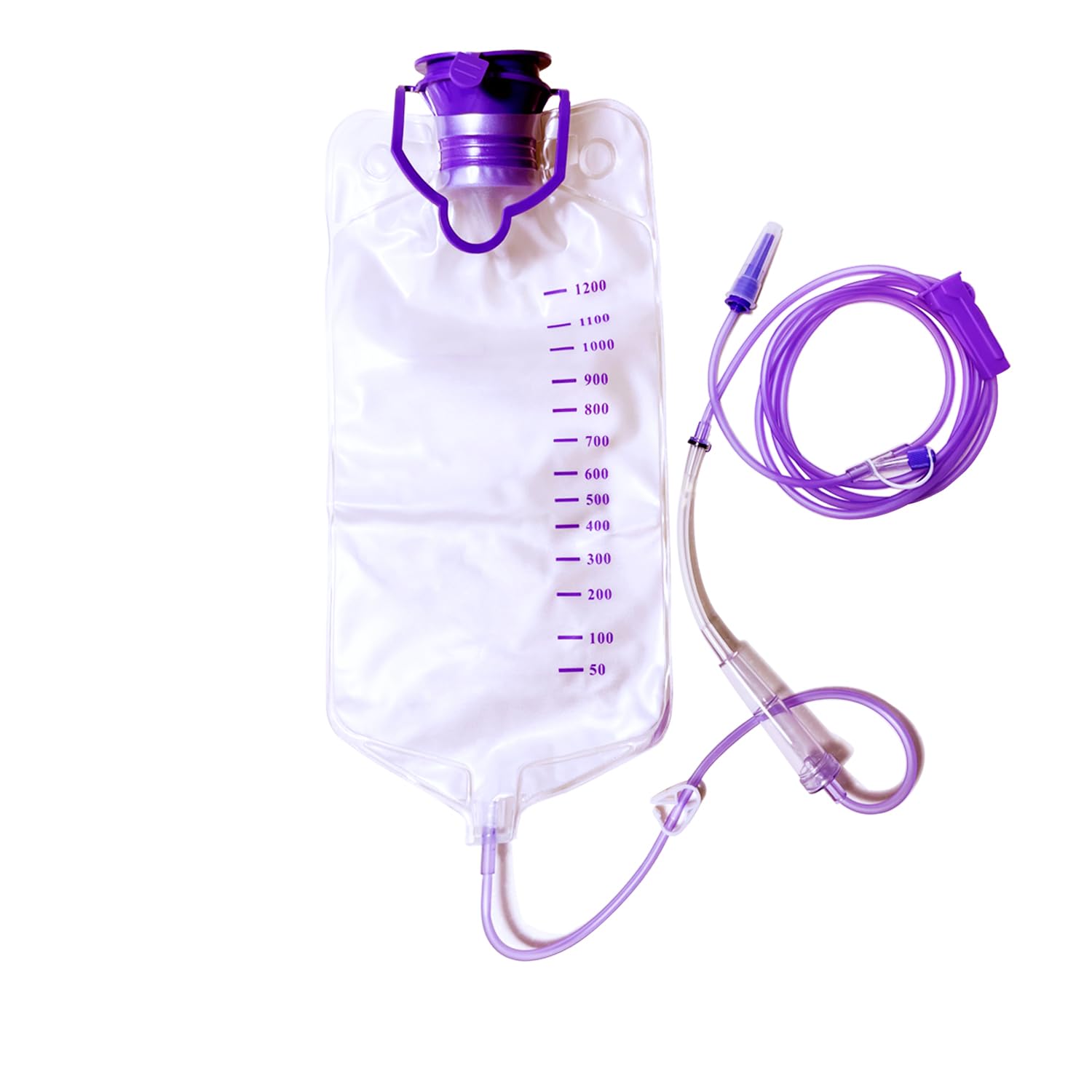 YUMOOOO 1200ml drip bag with clear graduations for precise dosing