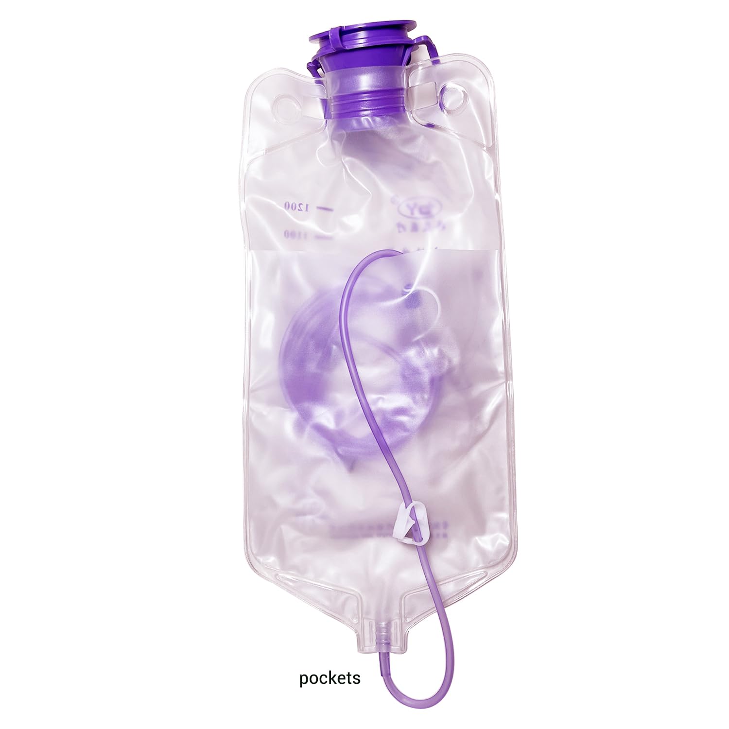 89-inch tube on YUMOOOO drip bag for flexible placement