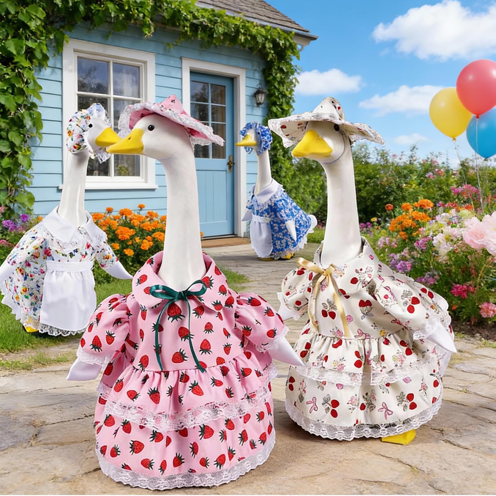 Yumoxuz Mothers Day outfit set enhances porch charm and photos without permanent changes.