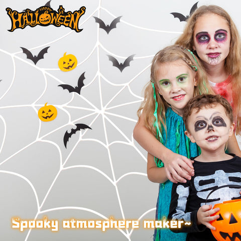 YUNAI spider web background prop ideal for photo-worthy shots.