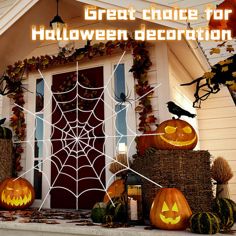 YUNAI Spider Webs stage prop adds dramatic texture to haunted performances.