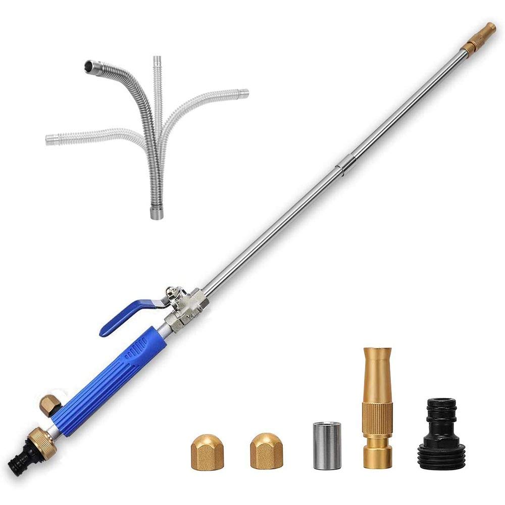 YunGuoGuo flexible hose and nozzle ideal for precise cleaning.