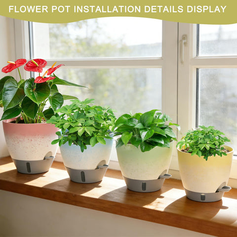 YUNLINGAA white-gradient planter design enhances modern interiors
