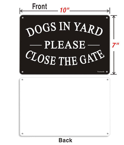 Yuntarda weather and UV resistant sign for outdoor use