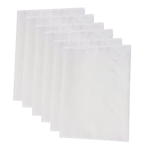 Yuntop DIY decor flags white 12x18 ready for customization
