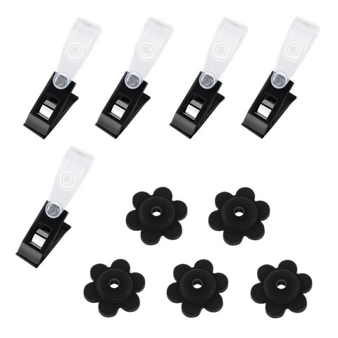 Yuntop garden flag rubber stoppers kit stabilizes flags in breezy weather