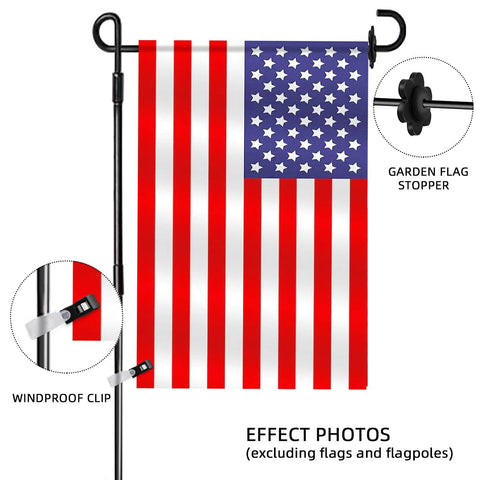 Yuntop wind-resistant flag stoppers protect flags during windy days