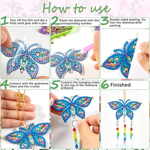 YUNVI diamonds paintings suncatcher tree adds natural charm with sparkling facets.