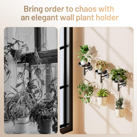 Placed near a window, Yuoros planter maximizes natural light for plants.