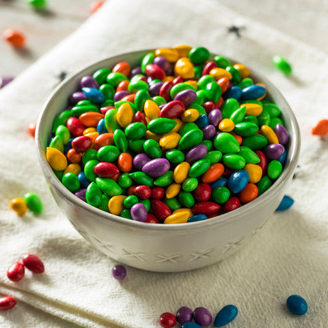 Party platter featuring Yupik Kimmie Sunbursts as a colorful snack.