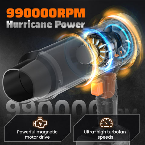 YUQUESEN Sooty dual 4.0Ah batteries enable longer cleanup sessions