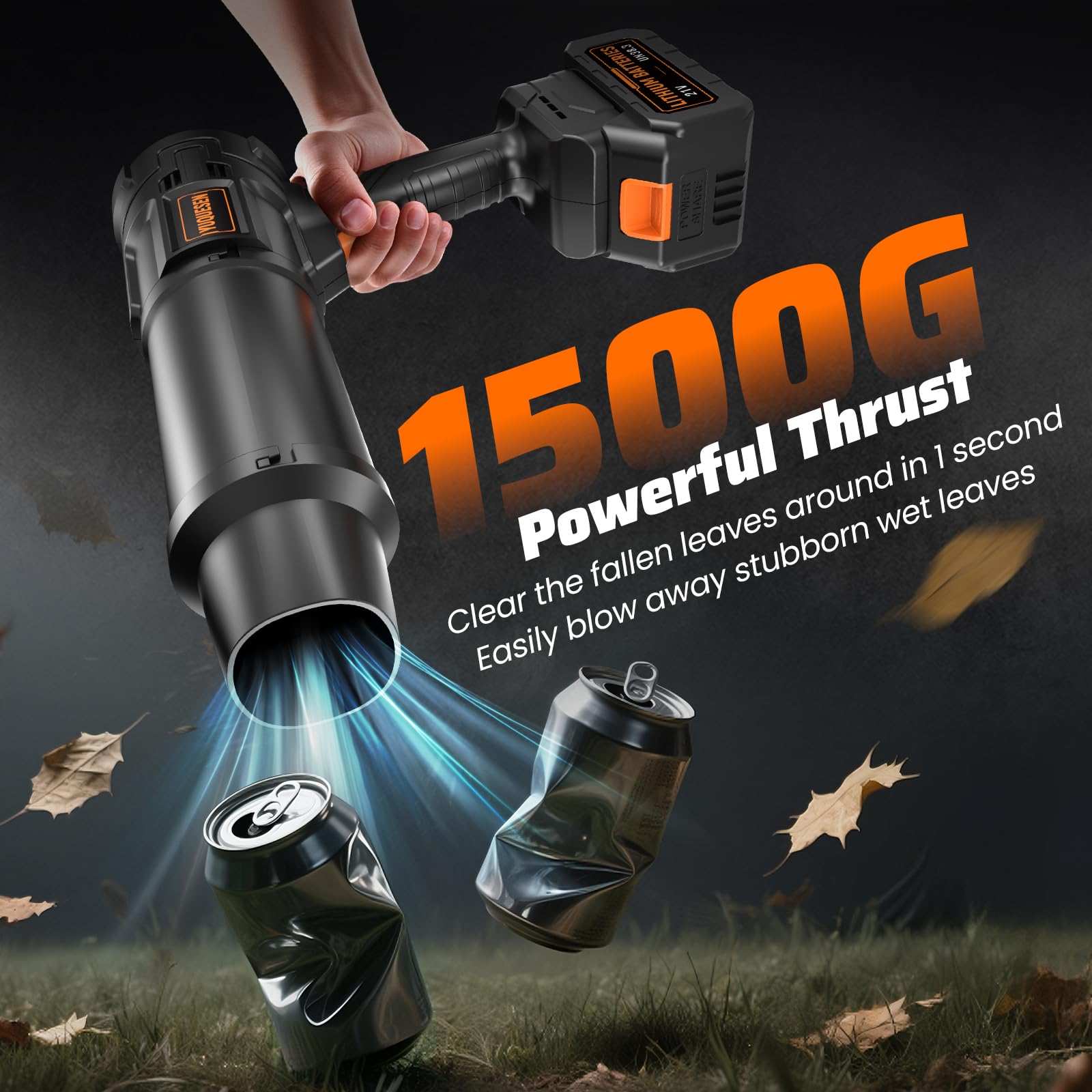 YUQUESEN Sooty ergonomic design supports comfortable one-handed use