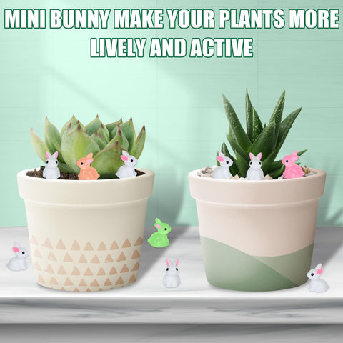 Yuronam resin bunny ornament detail shows durable, smooth finish.