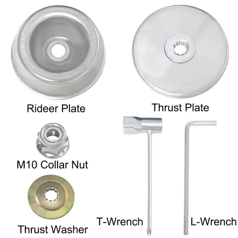 Yutacorex blade adapter rider plate ensures stable blade alignment during operation