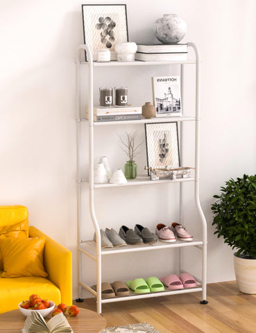 Yutrchey easy assembly in minutes, ready to display plants and decor.