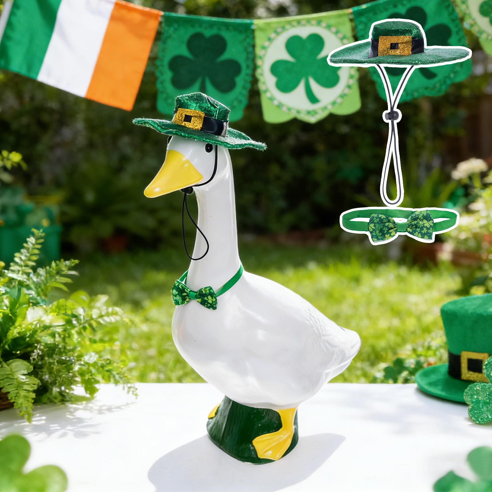 Yutzoou holiday goose gear enhances porch displays with seasonal flair