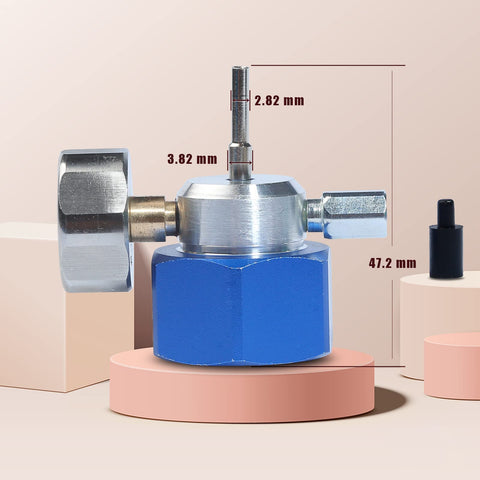 YUXIVCNE pressure gauge propane adapter helps track remaining fuel