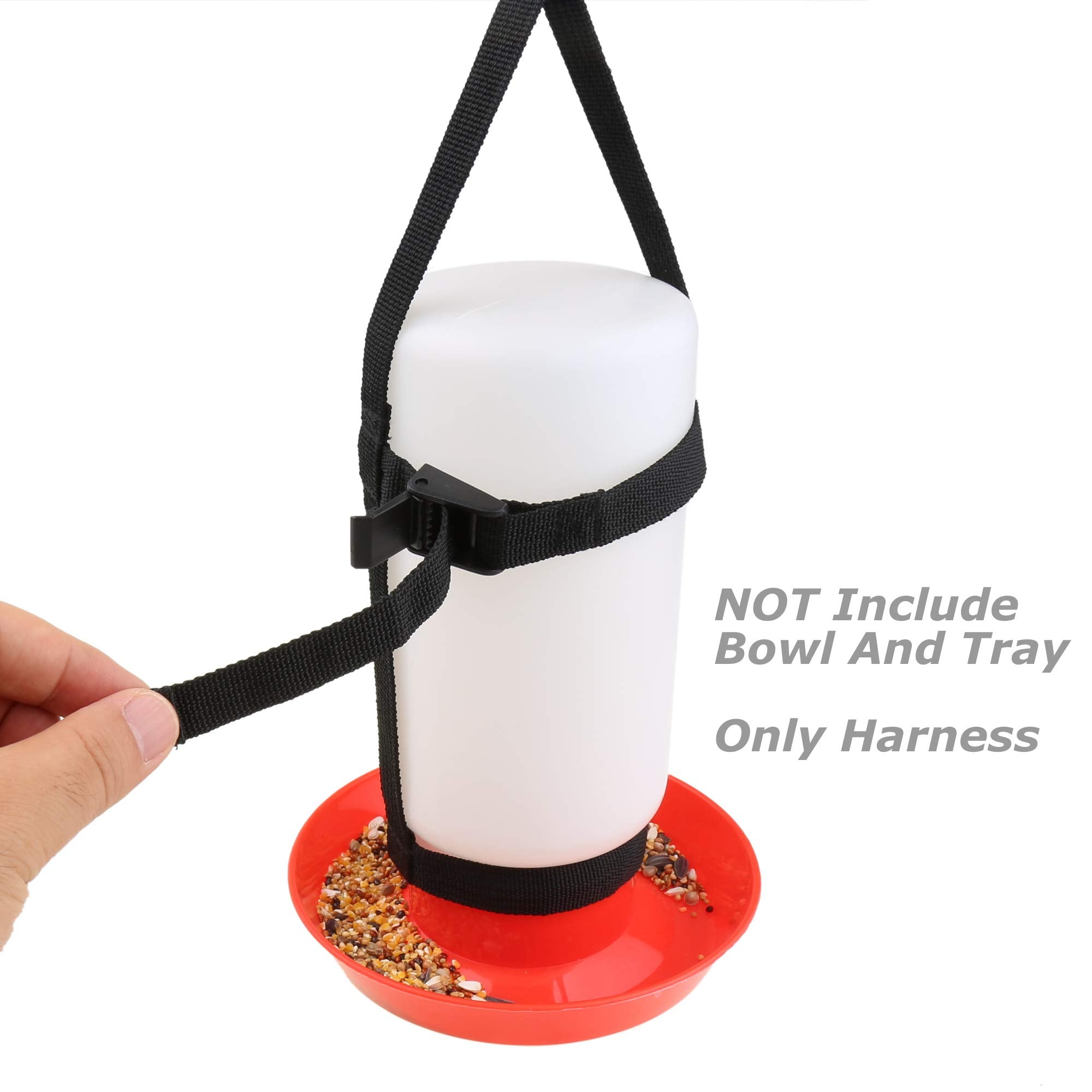 YUYUSO hanging straps for feeder keep feed tidy and accessible