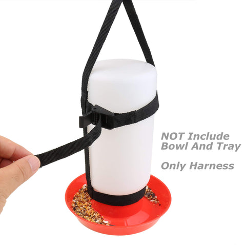 YUYUSO hanging straps for feeder keep feed tidy and accessible