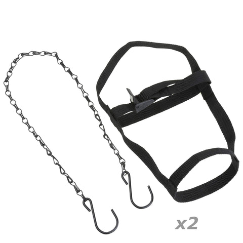 YUYUSO installation-ready harness shown with bottle for easy refills