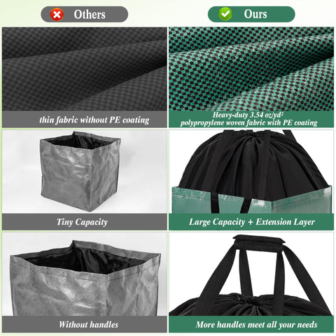 YVVZHOU PANN reinforced soft handles top and bottom for comfort