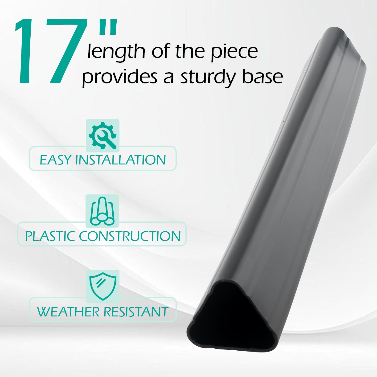 YWOOW ground socket design allows easy removal and repositioning of the pole.