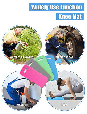 YWSHF kneeling pad on floor setup demonstrating anti-skid stability