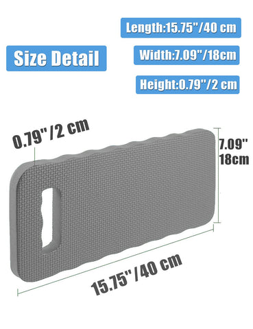 YWSHF garden kneeling pad, waterproof coating visible for dry knees.