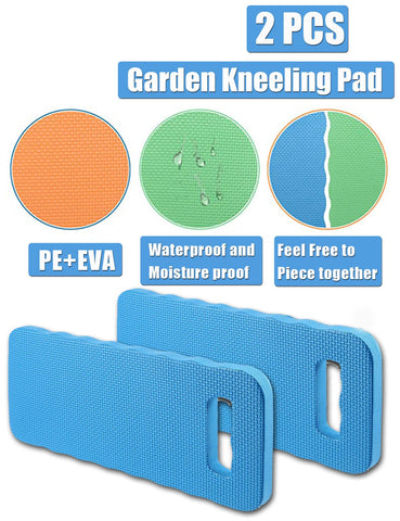 YWSHF waterproof kneeling pad keeps knees dry during gardening or cleaning