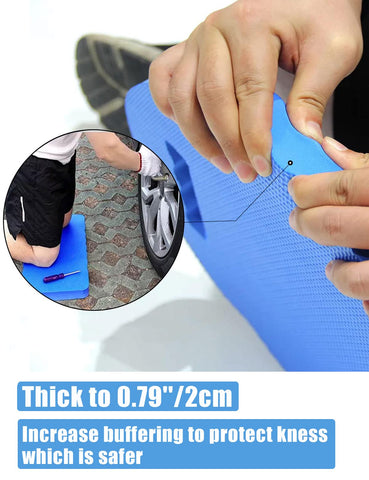 YWSHF kneeling pad in use for gardening, cleaning, and DIY projects