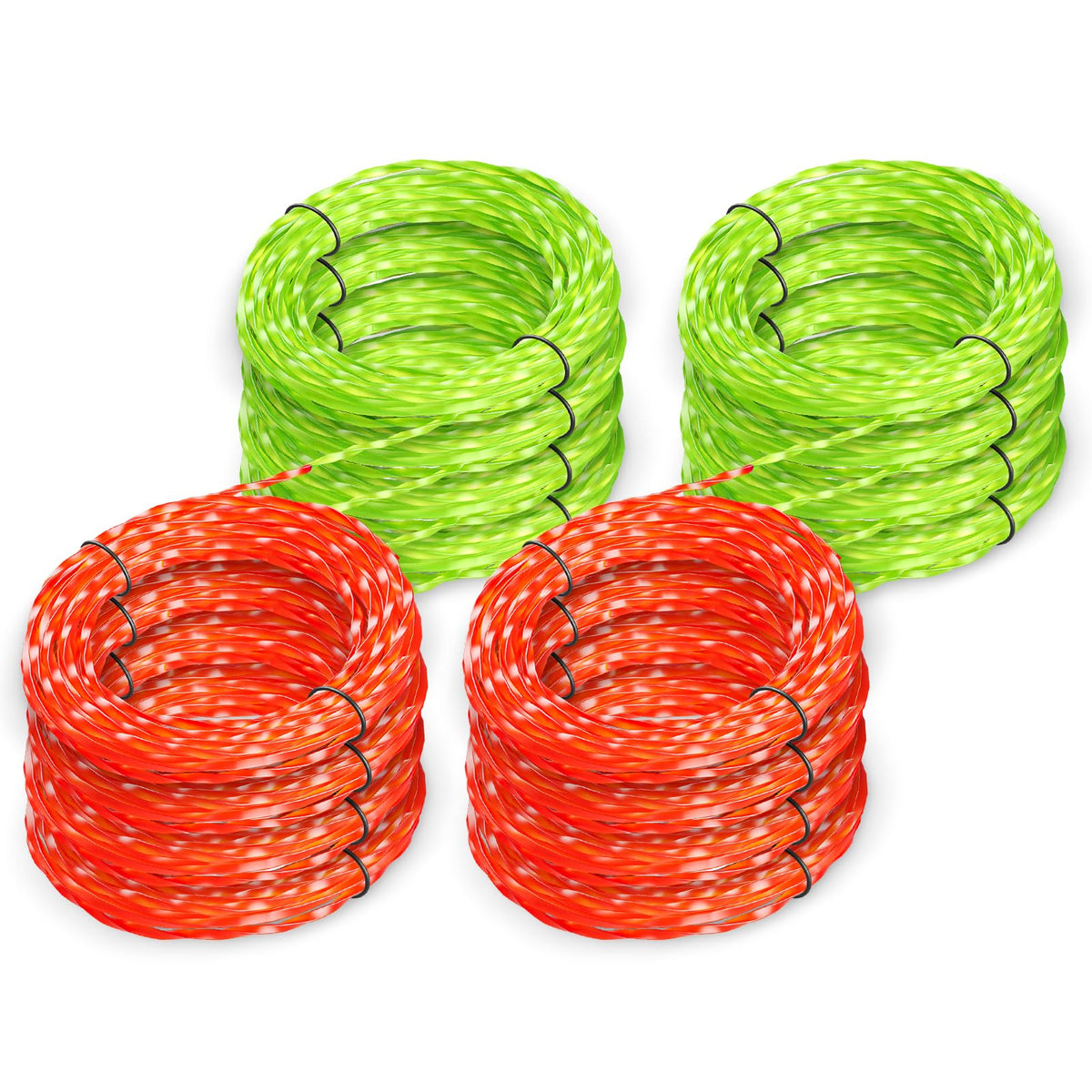 YWTESCH AL2420PD 8-roll pack of 0.095-inch line for efficient cutting
