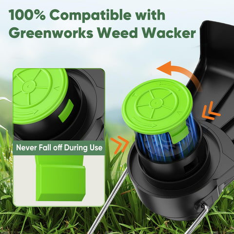 YWTESCH nylon 30GF cap detail highlights strengthened, heat-resistant construction.