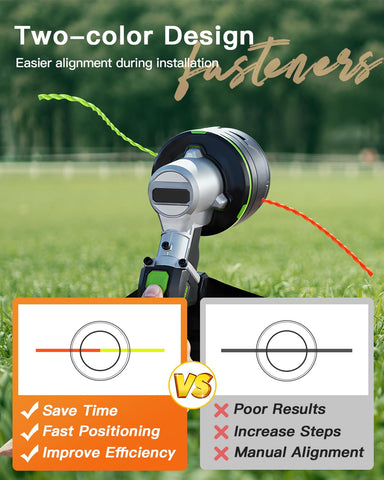YWTESCH center-alignment feature simplifies centering during replacement.