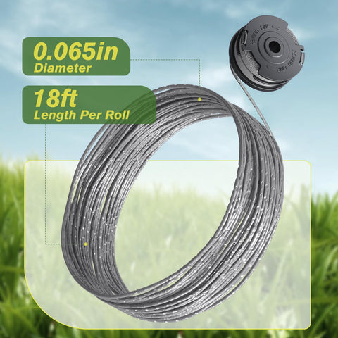 YWTESCH preloaded spool ready-to-use for effortless replacement.