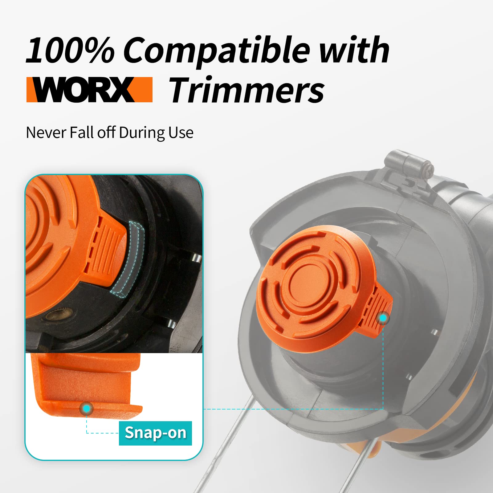 Compatible with Worx WG series for reliable fit and protection