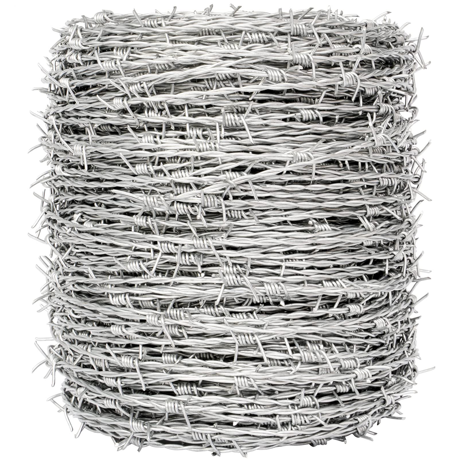 YXJSTO Real Barbed Wire 1320ft roll for durable outdoor fencing and crafts.