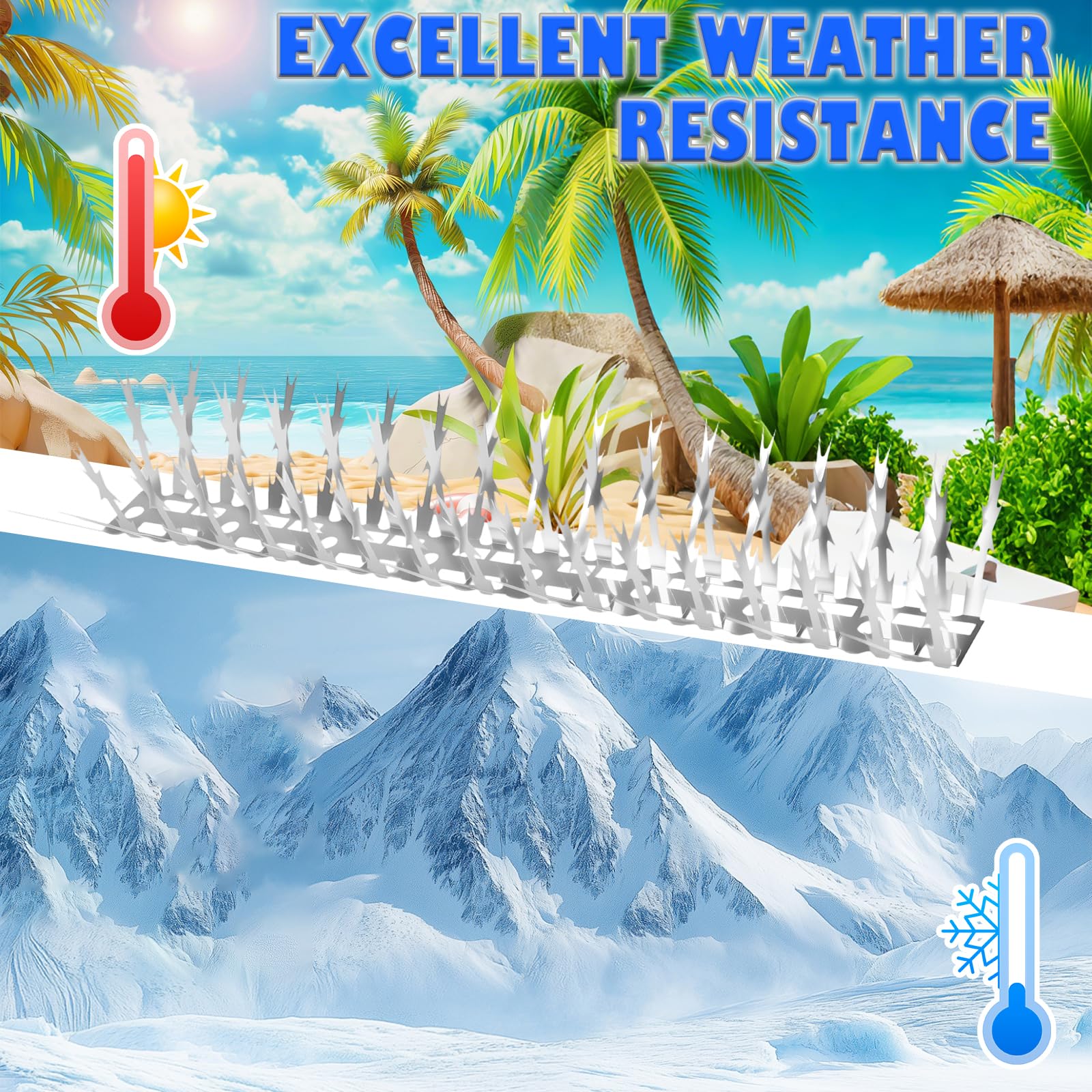 YXYBST Bendable strips wrap around curved surfaces for easy setup.