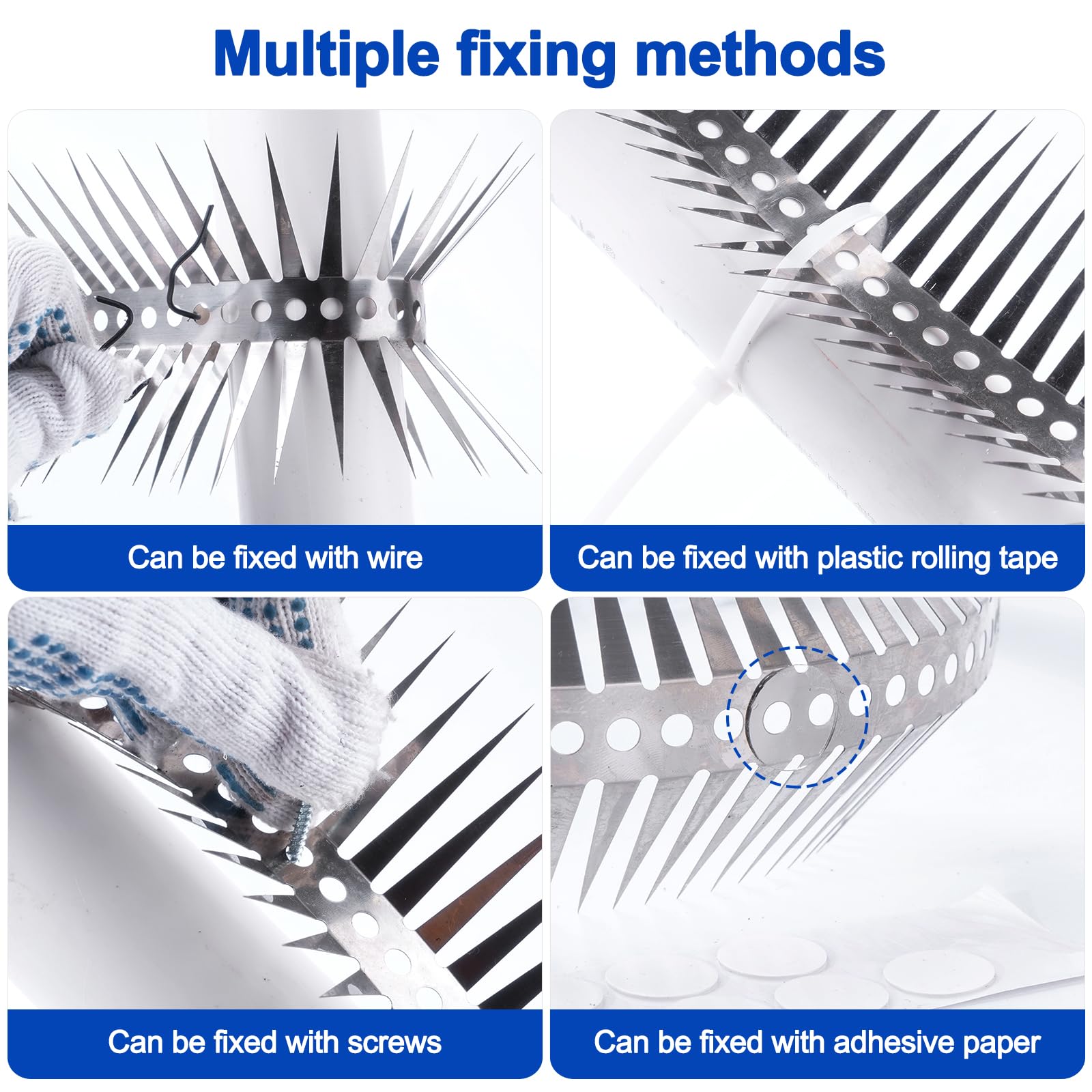 YXYBST installation kit includes ties and wires for easy setup.