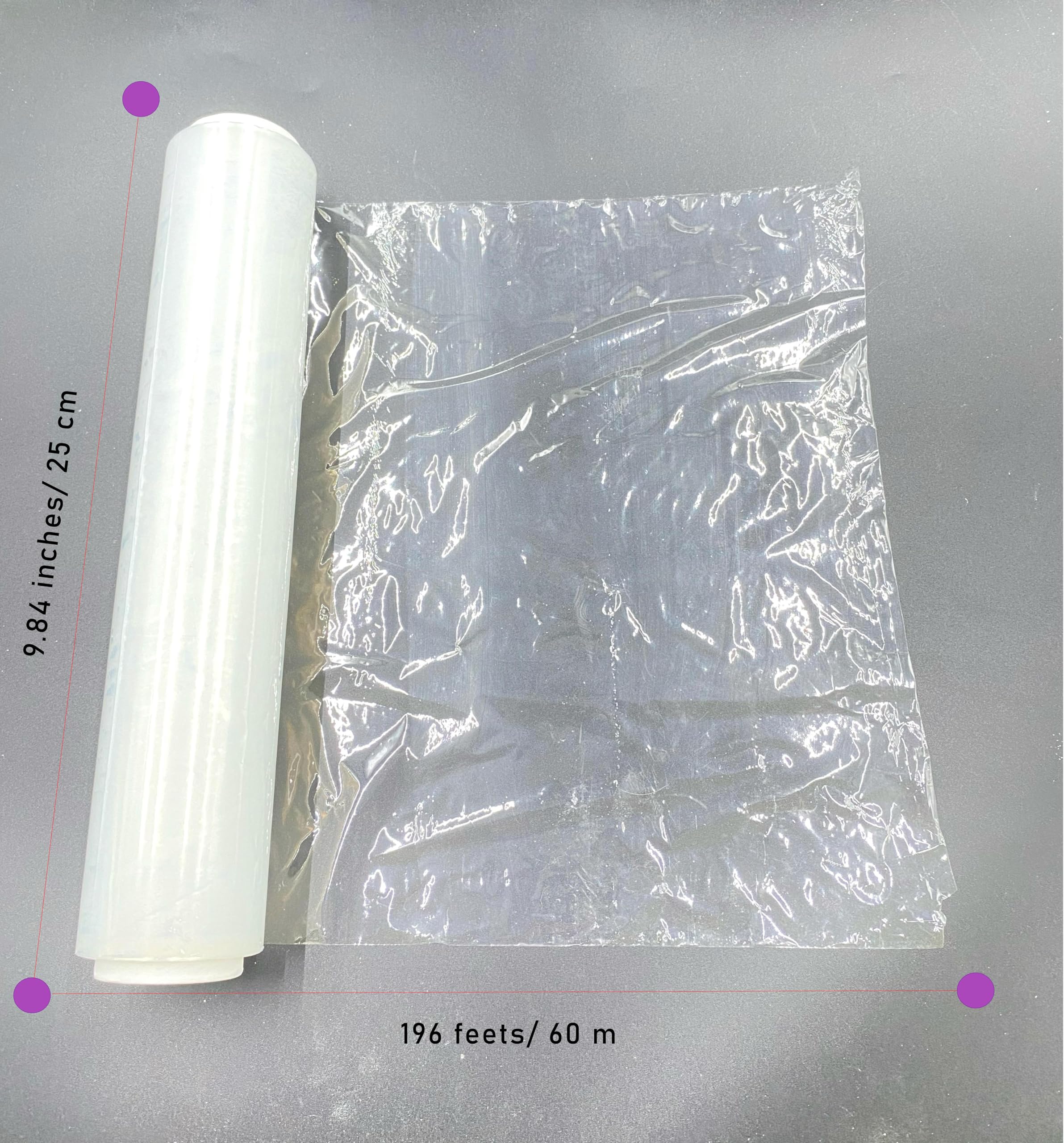 YYANBERICH elastic PE film wrap adheres to curves for secure, comfortable wear.