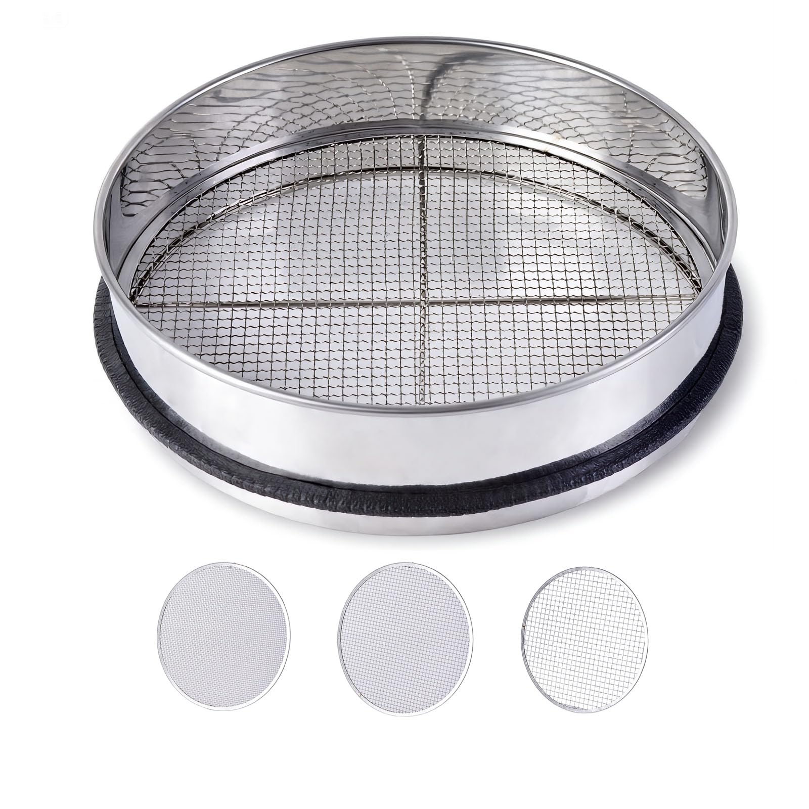 YYPTIEN thickened frame dirt sifter for durable, long-lasting use