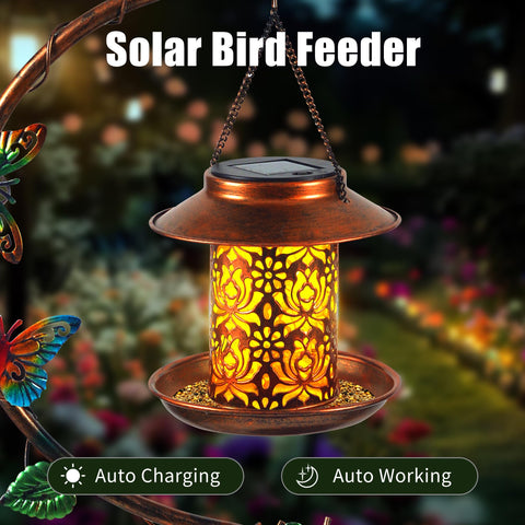 YYWMWM durable outdoor birdbath as a focal point in your yard