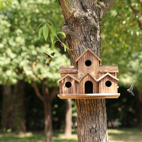 YYYUAN natural finish blends with garden aesthetics while protecting interiors.