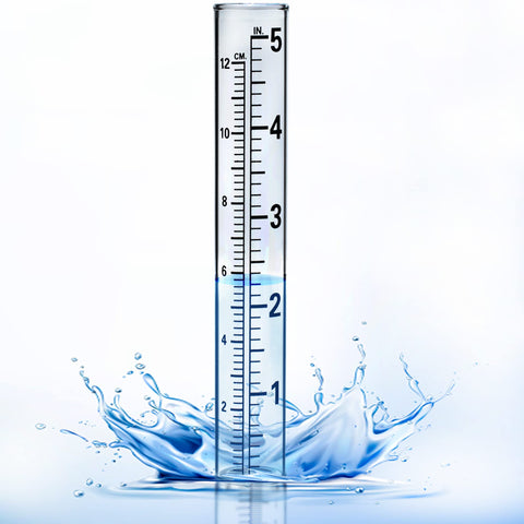 YZDTECH tube brush for rain gauges keeps tubes clean and readable.