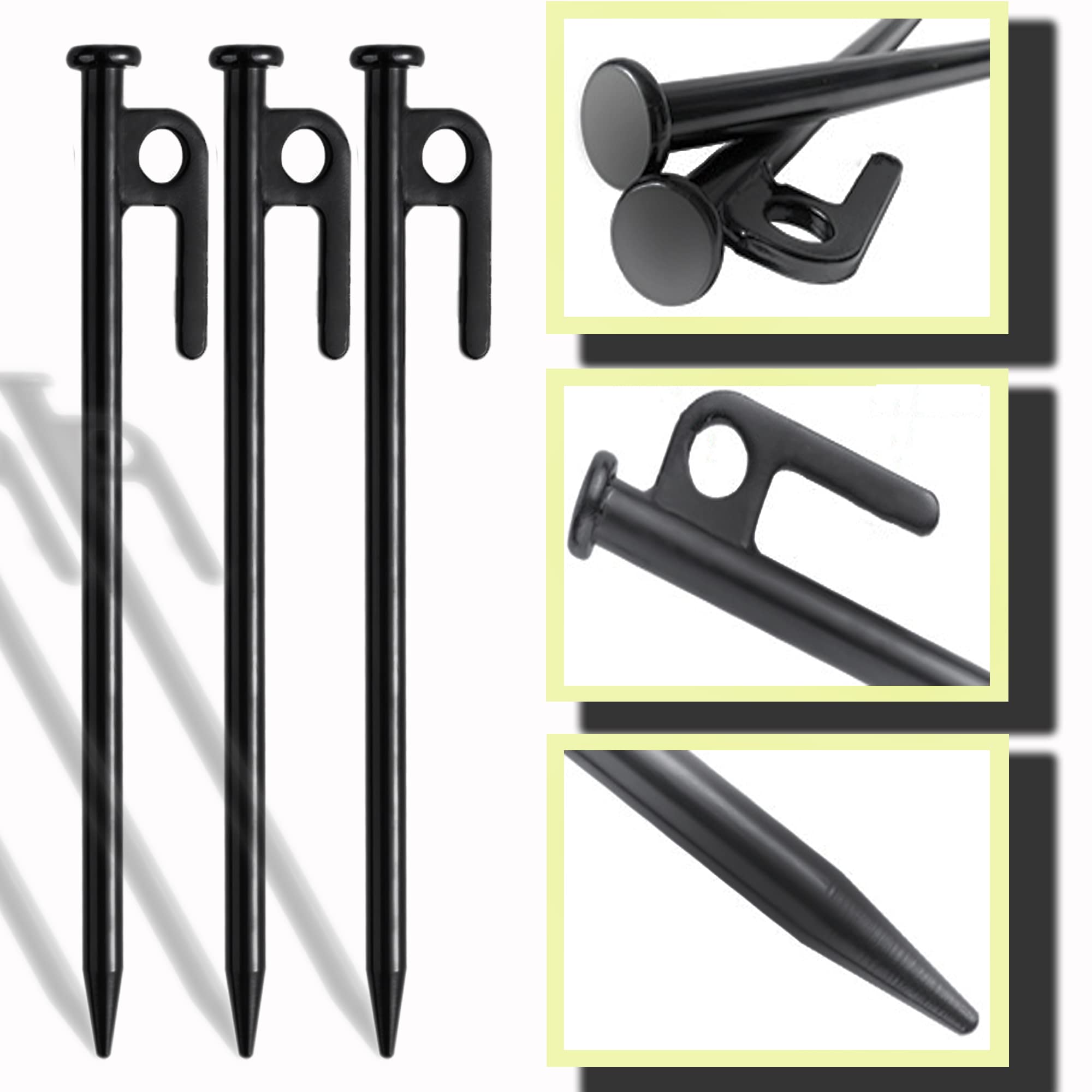 YZDTECH multiuse kit stabilizes tents, furniture, and outdoor structures.