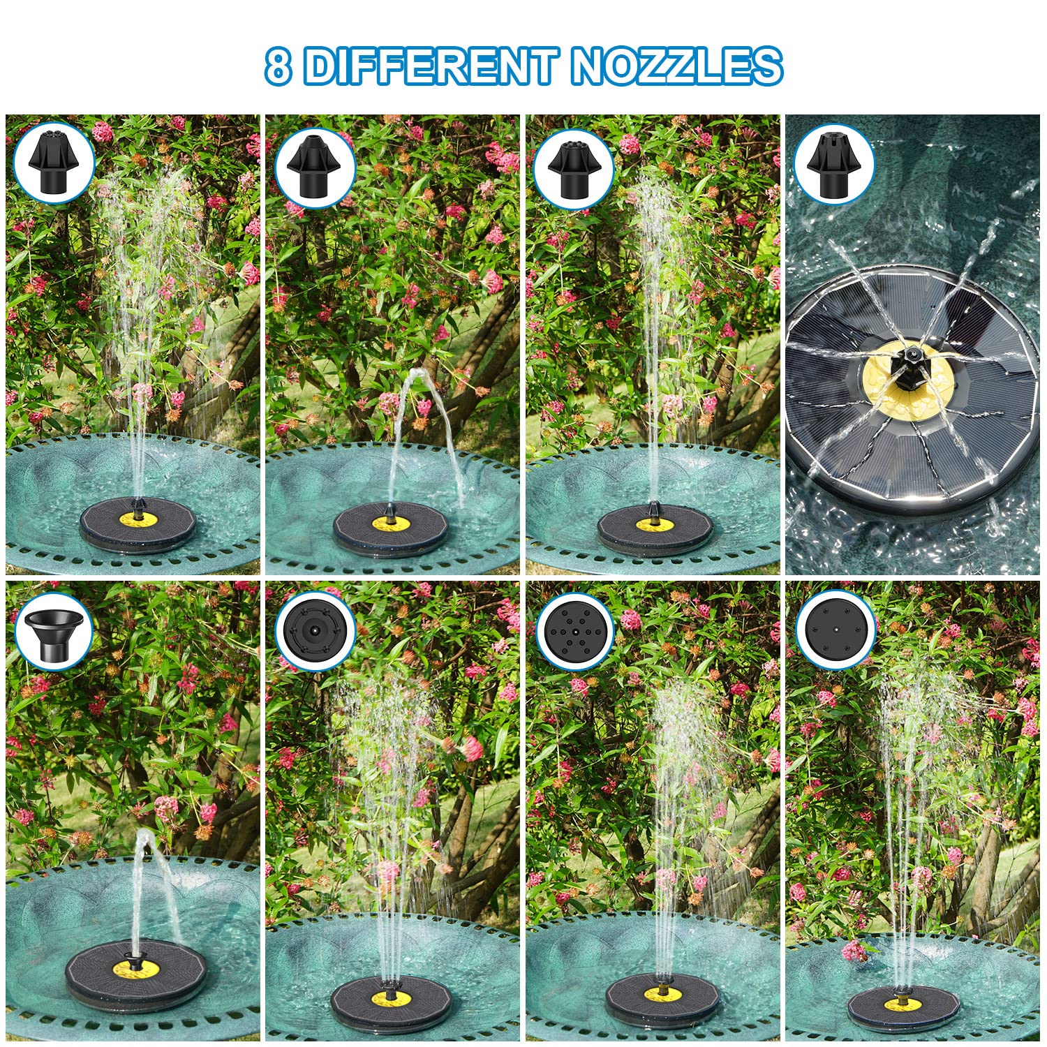 Yzert filtration sponge helps keep water clear by catching debris.